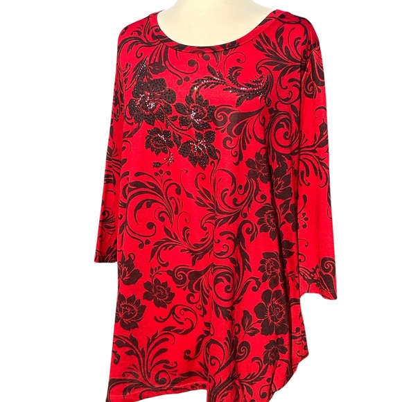 Y2K Rhinestone Tee - Picture 2 of 4